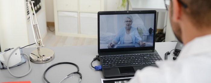 telehealth service for persistent pain in rural areas